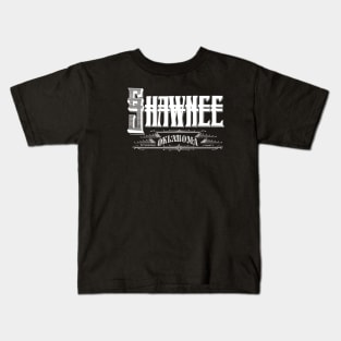 Vintage Shawnee, OK Kids T-Shirt